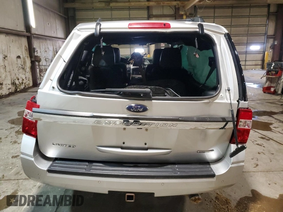2017 Ford Expedition Limited with VIN 1FMJU2AT3HEA38720, listed as a Copart auction lot 62186975 with 83,591 mi miles and Salvage title. Bid and sale history available at DreamBid. Image 6.