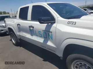 2023 Chevrolet Colorado 4WD Work Truck with VIN 1GCGTBEC6P1200177, listed as a IAAI auction lot 42667374 with 8,222 mi miles and . Bid and sale history available at DreamBid. Image 18.
