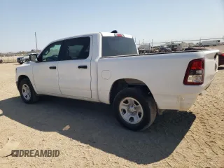 2024 Ram 1500 Tradesman z VIN 1C6SRFGT6RN121396, wystawiony jako Copart lot #75023444 z przebiegiem 25 517 mil mil oraz Szkoda całkowita • Salvage title. Historia ofert i sprzedaży dostępna na DreamBid. Obrazek 2.