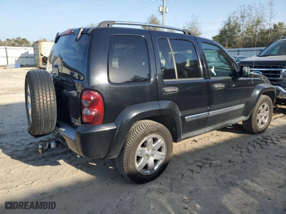 2006 Jeep Liberty Limited with VIN 1J8GL58K76W177197, listed as a Copart auction lot 48133215 with 169,351 mi miles and Salvage Title. Bid and sale history available at carsss.com. Image 3.
