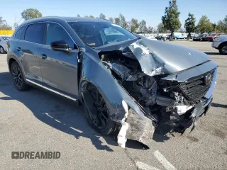 2023 Mazda CX-9 Carbon Edition with VIN JM3TCBDY5P0644031, listed as a Copart auction lot 46516355 with 24,776 mi miles and Salvage Title. Bid and sale history available at carsss.com. Image 4.