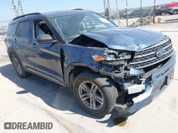 2020 Ford Explorer XLT with VIN 1FMSK7DH9LGC30705, listed as a IAAI auction lot 41791732 with 101,242 mi miles. Bid and sale history available at carsss.com. Image 1.
