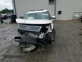 2016 Ford Explorer Platinum с VIN 1FM5K8HTXGGC69715, выставлен на аукционе Copart как лот 59577805 с пробегом 48 926 миль миль и Списание • Salvage title. История ставок и продаж доступна на DreamBid. Изображение 14.
