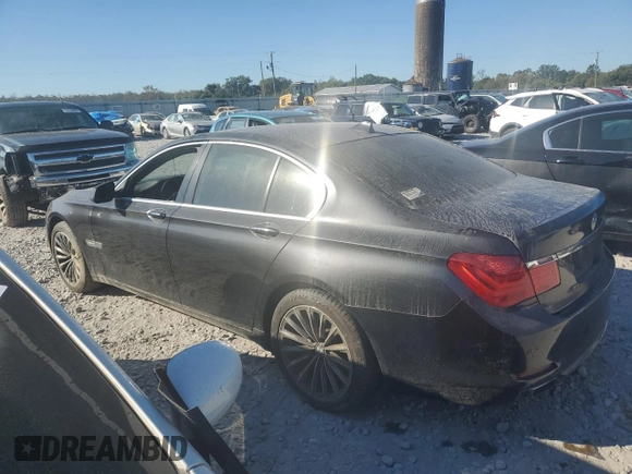 2012 BMW 7 Series 740i with VIN WBAKA4C58CC613763, listed as a Copart auction lot 76673584 with 88,316 mi miles and Clean Title. Bid and sale history available at carsss.com. Image 2.