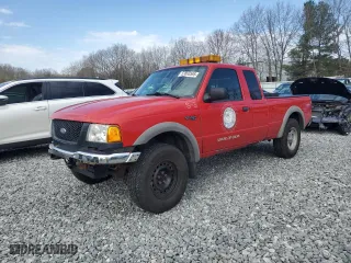 2003 Ford Ranger XL Fleet with VIN 1FTZR45EX3TA18064, listed as a Copart auction lot 53893595 with 94,168 mi miles and Clean Title. Bid and sale history available at carsss.com. Image 1.