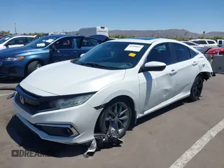 2019 Honda Civic EX z VIN 19XFC1F38KE003716, wystawiony jako IAAI lot #42293611 z przebiegiem 109 882 mil mil oraz . Historia ofert i sprzedaży dostępna na DreamBid. Obrazek 17.