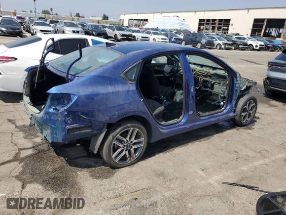 2021 Kia Forte LXS with VIN 3KPF24AD8ME406523, listed as a Copart auction lot 59839175 with Not provided miles and Clean title. Bid and sale history available at DreamBid. Image 3.