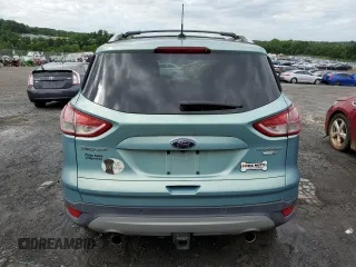 2013 Ford Escape Titanium with VIN 1FMCU9J98DUC09743, listed as a Copart auction lot 61308315 with 146,243 mi miles and Salvage title. Bid and sale history available at DreamBid. Image 6.
