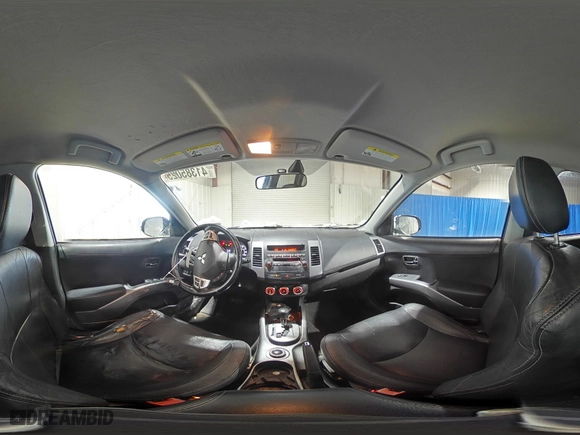 2010 Mitsubishi Outlander XLS with VIN JA4JT4AX0AZ003566, listed as a Copart auction lot 41385025 with 149,765 mi miles and Salvage Title. Bid and sale history available at carsss.com. Image 13.