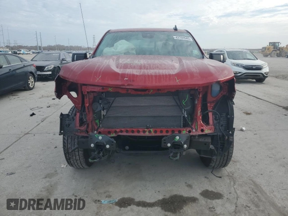 2024 Chevrolet Silverado 1500 RST with VIN 1GCPADED6RZ344276, listed as a Copart auction lot 43769945 with 4,708 mi miles and Salvage Title. Bid and sale history available at carsss.com. Image 5.