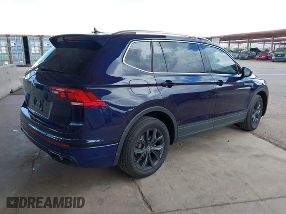 2024 Volkswagen Tiguan SE with VIN 3VVNB7AX0RM057508, listed as a IAAI auction lot 42816004 with 9,334 mi miles and . Bid and sale history available at DreamBid. Image 4.