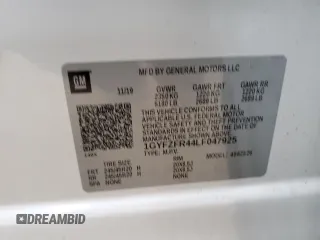 2020 Cadillac XT4 AWD Sport with VIN 1GYFZFR44LF047925, listed as a Copart auction lot 86426674 with 71,928 mi miles and Salvage title. Bid and sale history available at DreamBid. Image 13.