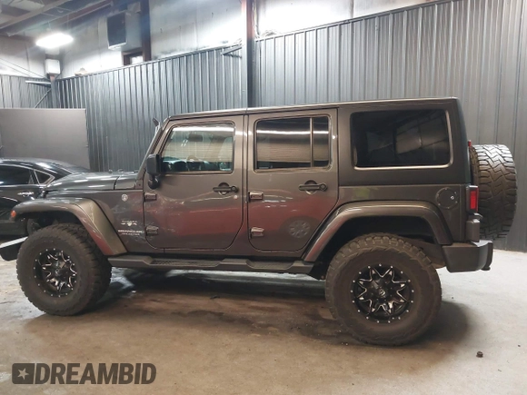 2017 Jeep Wrangler Unlimited Sahara z VIN 1C4BJWEG5HL746971, wystawiony jako IAAI lot #41959241 z przebiegiem 47 458 mil mil oraz . Historia ofert i sprzedaży dostępna na DreamBid. Obrazek 15.