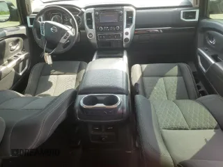 2018 Nissan Titan SV with VIN 1N6AA1E65JN509510, listed as a Copart auction lot 52459525 with 65,164 mi miles and Salvage Title. Bid and sale history available at carsss.com. Image 8.
