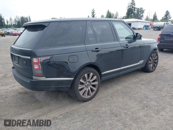 2013 Land Rover Range Rover SC with VIN SALGS2EF5DA101285, listed as a IAAI auction lot 42225090 with 91,182 mi miles and . Bid and sale history available at DreamBid. Image 4.