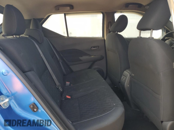 2023 Nissan Kicks SV with VIN 3N1CP5CV4PL508727, listed as a Copart auction lot 54176375 with 22,333 mi miles and Salvage Title. Bid and sale history available at DreamBid. Image 11.