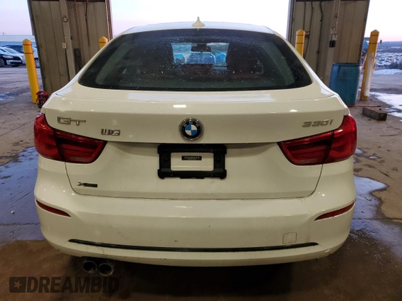 2018 BMW 3 Series 330i xDrive with VIN WBA8Z9C5XJG828289, listed as a Copart auction lot 42535195 with 57,623 mi miles and Salvage Title. Bid and sale history available at carsss.com. Image 6.