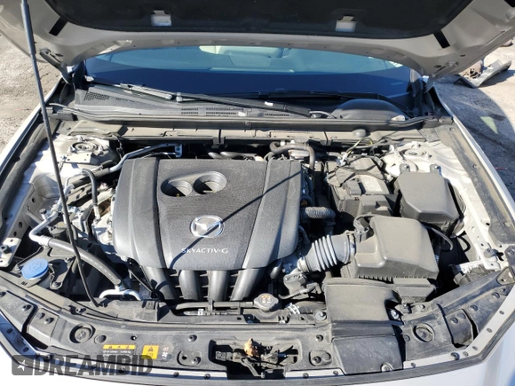 2022 Mazda 3 Carbon Edition with VIN 3MZBPACL0NM318377, listed as a Copart auction lot 50489375 with 47,326 mi miles and Salvage title. Bid and sale history available at DreamBid. Image 11.