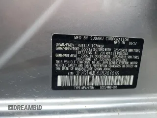 2018 Subaru Crosstrek Limited z VIN JF2GTAMC4J8247476, wystawiony jako Copart lot #54705735 z przebiegiem 77 338 mil mil oraz Szkoda całkowita • Salvage title. Historia ofert i sprzedaży dostępna na DreamBid. Obrazek 12.