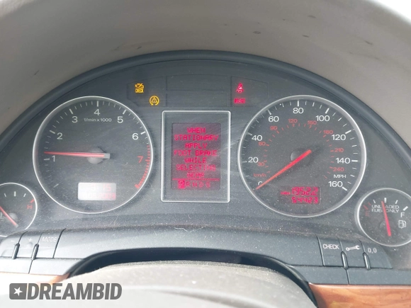 2005 Audi A4 3.0L с VIN WAULT68E95A076077, выставлен на аукционе IAAI как лот 41380217 с пробегом 54 423 миль миль и . История ставок и продаж доступна на DreamBid. Изображение 7.