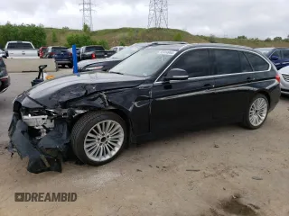 2014 BMW 3 Series 328d xDrive with VIN WBA3K5C58EKT33891, listed as a Copart auction lot 43648005 with 164,297 mi miles and Non repairable. Bid and sale history available at DreamBid. Image 1.