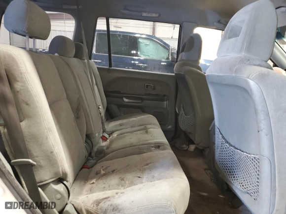 2005 Honda Pilot LX with VIN 2HKYF18175H567563, listed as a Copart auction lot 45208265 with 189,847 mi miles and Non Repairable. Bid and sale history available at carsss.com. Image 11.