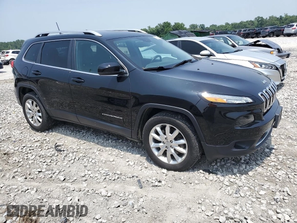 2016 Jeep Cherokee Limited с VIN 1C4PJMDB5GW322672, выставлен на аукционе Copart как лот 59926155 с пробегом 97 404 миль миль и Списание • Salvage title. История ставок и продаж доступна на DreamBid. Изображение 4.