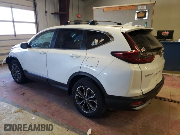 2020 Honda CR-V EX with VIN 2HKRW2H59LH652608, listed as a Copart auction lot 45093183 with 31,525 mi miles and . Bid and sale history available at DreamBid. Image 2.