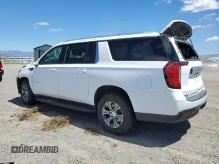 2022 GMC Yukon XL SLE with VIN 1GKS2FKD6NR117790, listed as a Copart auction lot 56965464 with 23,371 mi miles and Salvage Title. Bid and sale history available at carsss.com. Image 2.