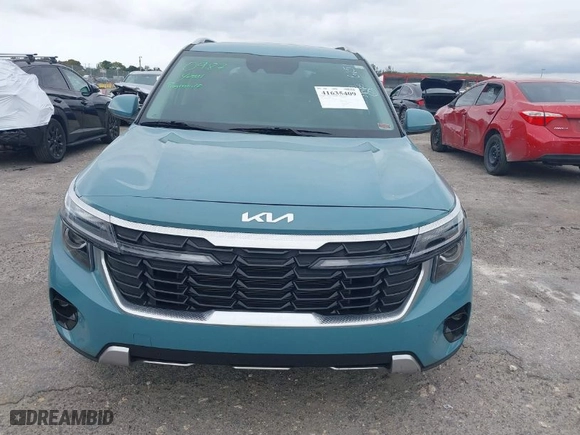 2024 Kia Seltos EX with VIN KNDER2AA4R7526151, listed as a IAAI auction lot 41635409 with NaN miles. Bid and sale history available at carsss.com. Image 12.