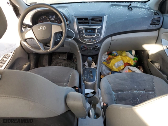 2016 Hyundai Accent SE with VIN KMHCT4AE7GU961893, listed as a Copart auction lot 47421825 with 151,078 mi miles and Salvage Title. Bid and sale history available at carsss.com. Image 8.