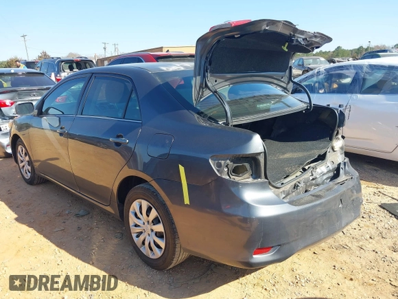 2013 Toyota Corolla L with VIN 2T1BU4EE6DC952330, listed as a IAAI auction lot 41792948 with 108,018 mi miles. Bid and sale history available at carsss.com. Image 3.