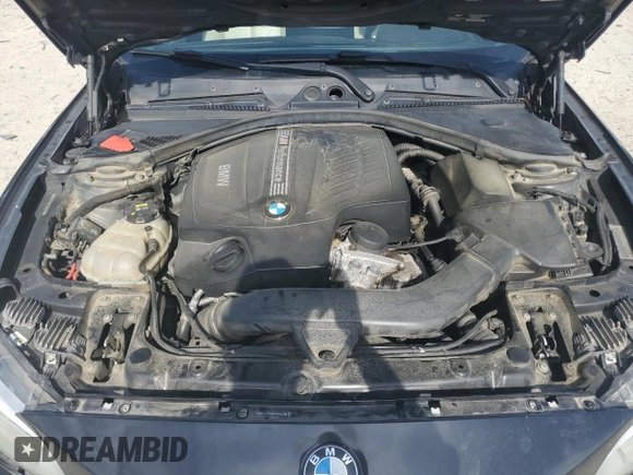 2015 BMW 2 Series M235i with VIN WBA1J7C5XFV253790, listed as a Copart auction lot 57155255 with 136,967 mi miles and Salvage title. Bid and sale history available at DreamBid. Image 11.