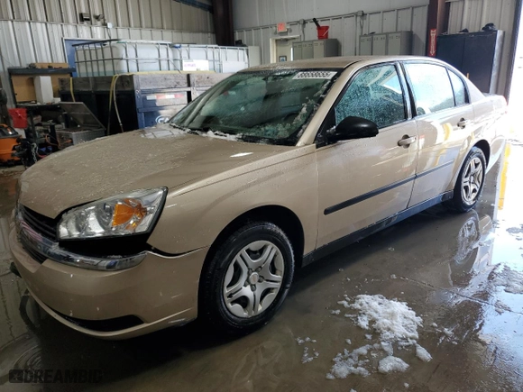 2004 Chevrolet Malibu with VIN 1G1ZS52F34F226335, listed as a Copart auction lot 88658655 with 45,021 mi miles and Salvage Title. Bid and sale history available at carsss.com. Image 1.