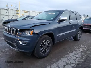 2021 Jeep Grand Cherokee Limited with VIN 1C4RJFBG6MC552771, listed as a Copart auction lot 87156864 with 52,404 mi miles and Salvage title. Bid and sale history available at DreamBid. Image 1.