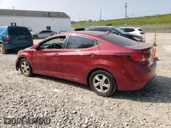 2014 Hyundai Elantra Limited z VIN 5NPDH4AE5EH530986, wystawiony jako Copart lot #58579715 z przebiegiem 186 583 mil mil oraz Czysty tytuł • Clean title. Historia ofert i sprzedaży dostępna na DreamBid. Obrazek 2.