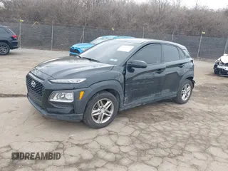 2018 Hyundai Kona SE with VIN KM8K1CAA9JU081990, listed as a IAAI auction lot 41641172 with 79,396 mi miles. Bid and sale history available at carsss.com. Image 17.