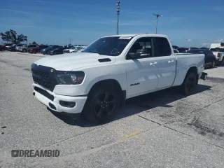 2022 Ram 1500 Big Horn with VIN 1C6RREBT4NN126526, listed as a Copart auction lot 65805805 with 120,635 mi miles and Salvage title. Bid and sale history available at DreamBid. Image 1.