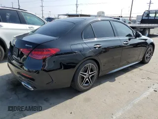 2024 Mercedes-Benz C 300 z VIN W1KAF4HB2RR190933, wystawiony jako Copart lot #62954185 z przebiegiem 2 745 mil mil oraz Szkoda całkowita • Salvage title. Historia ofert i sprzedaży dostępna na DreamBid. Obrazek 3.