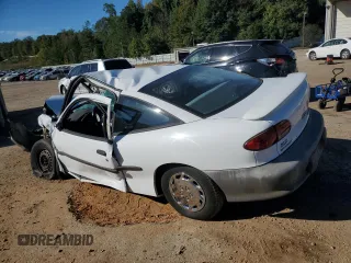 1997 Chevrolet Cavalier with VIN 1G1JC1241VM157983, listed as a Copart auction lot 76581444 with 0 mi miles and Salvage Title. Bid and sale history available at carsss.com. Image 2.