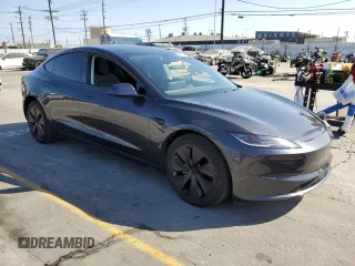 2024 Tesla Model 3 z VIN 5YJ3E1EA1RF736188, wystawiony jako Copart lot #57891625 z przebiegiem 9128 mil mil oraz Szkody całkowita. Historia ofert i sprzedaży dostępna na DreamBid. Obrazek 4.