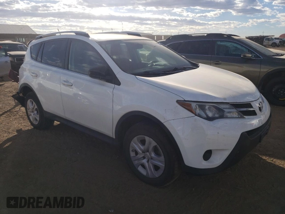 2014 Toyota RAV4 LE with VIN JTMBFREV0EJ009007, listed as a Copart auction lot 77417724 with 128,543 mi miles and Salvage Title. Bid and sale history available at DreamBid. Image 4.