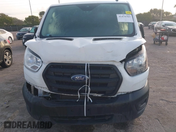 2020 Ford Transit Cargo with VIN 1FTBR1Y80LKB45384, listed as a IAAI auction lot 41479703 with 63,232 mi miles and . Bid and sale history available at DreamBid. Image 6.