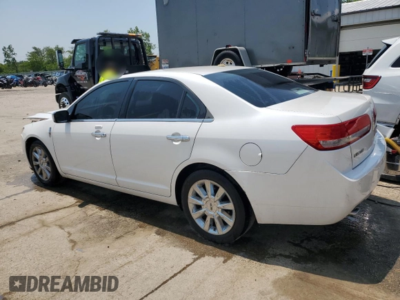 2012 Lincoln MKZ with VIN 3LNHL2GC5CR814277, listed as a Copart auction lot 60204615 with 137,526 mi miles and Salvage title. Bid and sale history available at DreamBid. Image 2.