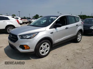2018 Ford Escape S with VIN 1FMCU0F73JUA70541, listed as a Copart auction lot 60305685 with 92,400 mi miles and Salvage title. Bid and sale history available at DreamBid. Image 1.