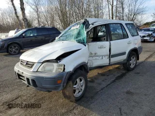 2000 Honda CR-V EX with VIN JHLRD1763YS023383, listed as a Copart auction lot 47251405 with 0 mi miles and Salvage Title. Bid and sale history available at carsss.com. Image 1.