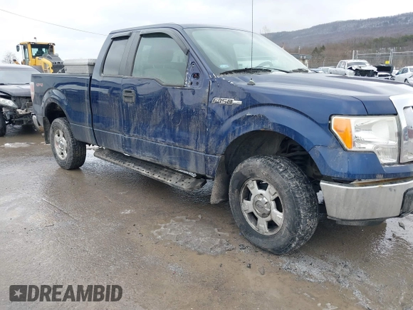 2009 Ford F-150 STX with VIN 1FTRX14809KC93165, listed as a IAAI auction lot 41563841 with 156,690 mi miles. Bid and sale history available at carsss.com. Image 6.