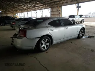 2006 Dodge Charger R/T with VIN 2B3KA53H16H213811, listed as a Copart auction lot 50921175 with 102,366 mi miles and Salvage Title. Bid and sale history available at DreamBid. Image 3.
