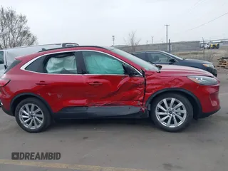 2021 Ford Escape Titanium Hybrid with VIN 1FMCU9DZ1MUA01599, listed as a IAAI auction lot 41912441 with 20,660 mi miles and . Bid and sale history available at DreamBid. Image 12.