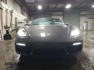 2017 Porsche 718 Boxster S with VIN WP0CB2A84HS240370, listed as a Copart auction lot 80195674 with 16,544 mi miles and Salvage Title. Bid and sale history available at DreamBid. Image 5.